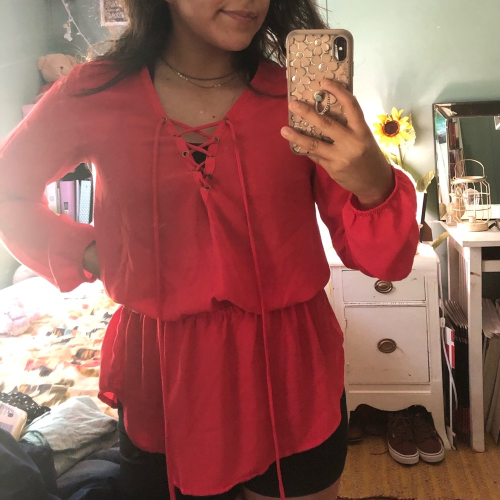 Romeo+Juliet couture Pink blouse